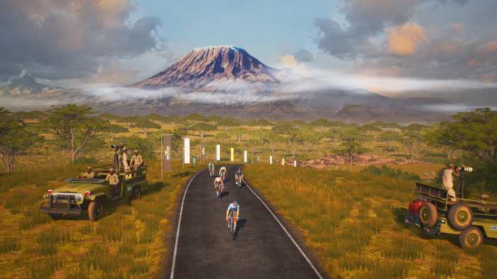 MyWhoosh führt eine neue UCI-Welt ein, die von afrikanischen Landschaften inspiriert ist und fiktive Routen enthält