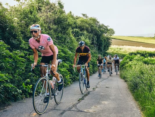 Veranstaltungen für Stahlrahmen und Wolltrikots