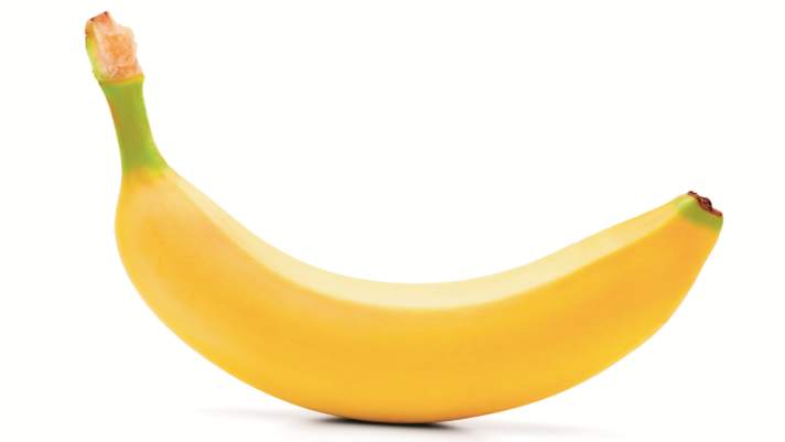 Jaune, délicieuse, pleine d'eau, de glucides et d'autres nutriments : la banane est la barre énergétique de la nature. Et le meilleur : l'emballage est compostable.