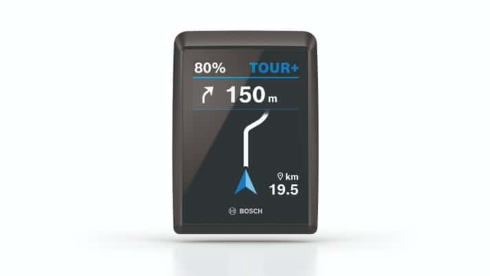 Bike computers on e-MTBs also show the remaining battery range and the support level. With Bosch motors, however, this only works with the company's own device and Flow app.