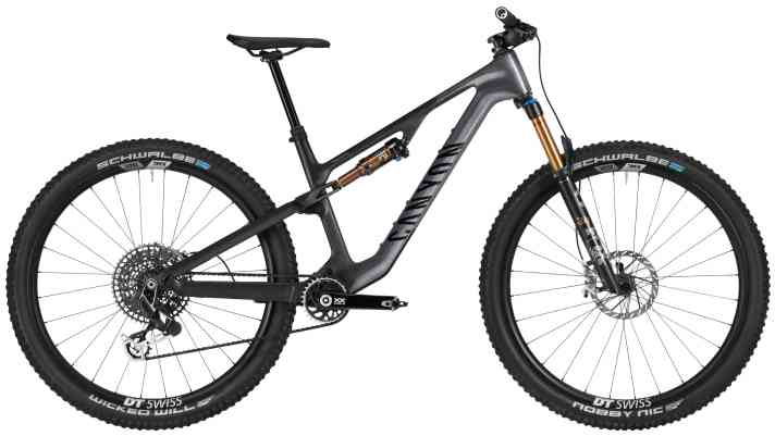 Top model in the line-up: the Canyon Neuron CF LTD for 6299 euros.