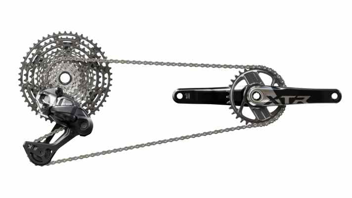 Shimano XTR Di2 M9200 makes everything new: The Japanese company left no drivetrain part untouched for the new development.