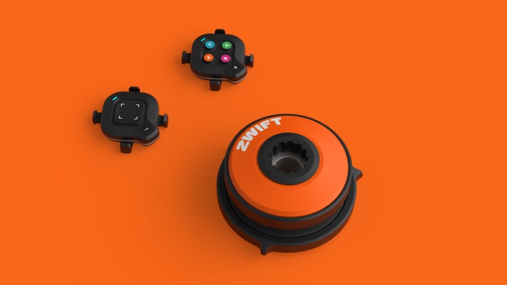 Das Zwift-Ready-Paket umfasst das Zwift Cog und Zwift Click. Damit gelingt der Einstieg in die Zwift-Welt ganz einfach und du brauchst keine extra Kassette.