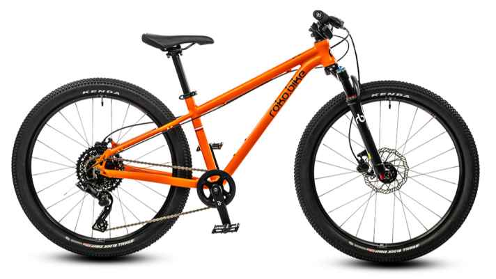 At Roko.Bike, children can find functional mountain bikes without a lot of frippery. The 24 "S costs 979 euros.