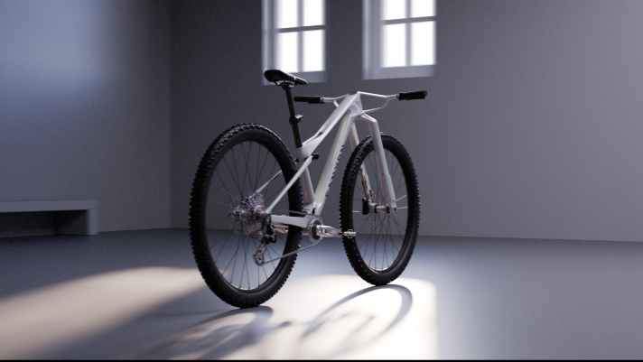 Bislang ist das Canyon Lux Era nur eine Studie. Das 32 Zoll Cross Country Fully soll vor allem zum Thema Aerodynamik neue Erkenntnisse liefern.
