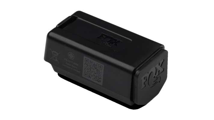 Ein Fox Live Valve Neo Akku bringt es auf 24 Gramm Gewicht und einen stattlichen Preis von 99 Euro.