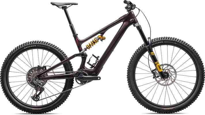 With an Öhlins steel spring shock and 38 mm fork, the Levo SL is available for the first time in a particularly robust version.