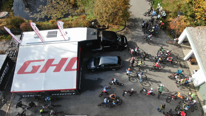 Profiteam und Worldcup-Setting vom Ghost Factory Team zum Anfassen.