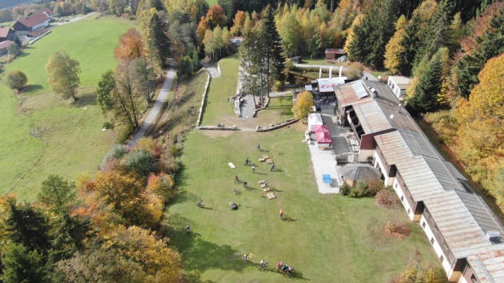Auf dem Fahrtechnik-Parcours konnten der Cross-Country Nachwuchs an den Grundtechniken feilen. | BWAZ Lunaris