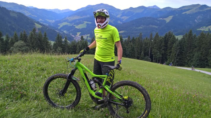   Patrick Moll relies on the Specialized Turbo Levo with Brose motor.
