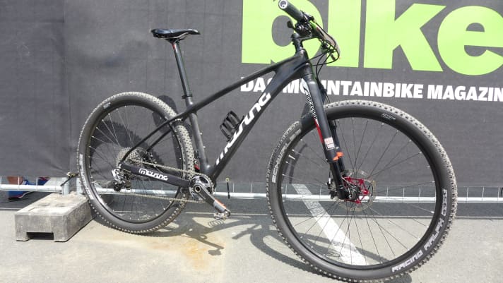   Beim BIKE-Festival in Willingen erstmal gezeigt: das Müsing Specter 9.