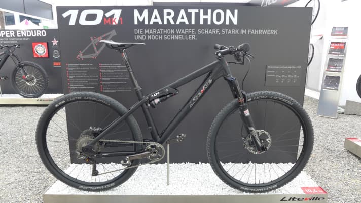   Liteville 101: The new 29er Fully for marathon and sporty all-mountain use.