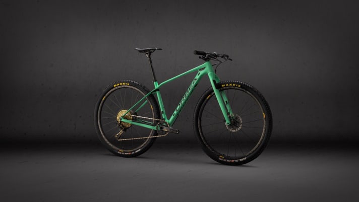   Top Ausstattung, sehr edler Carbon-Rahmen: das Orbea Alma M-LTD für 6499 Euro.