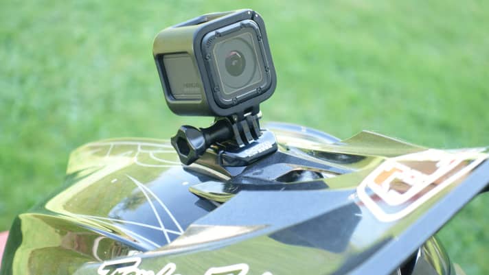   The GoPro Session measures less than four centimetres at the edges, making it the smallest camera from action cam giant GoPro.