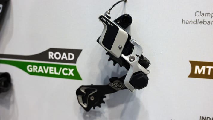   The choice between 12-speed and 13-speed: The new hydraulically actuated rear derailleur is designed to ensure precise shifting - even with 13 gears.