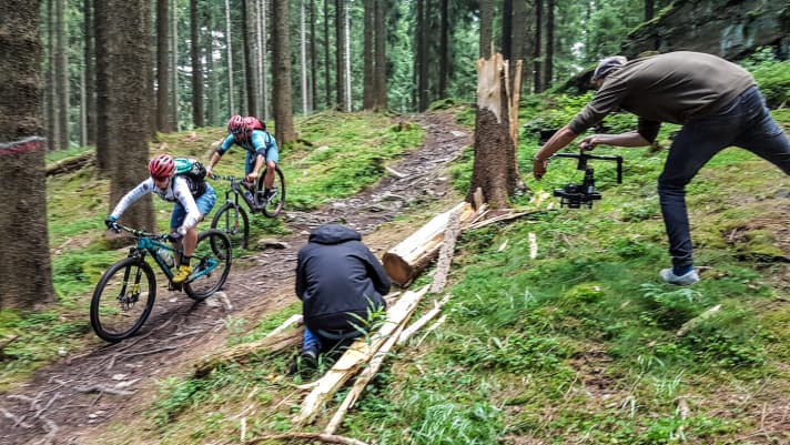   Auch im Trailcenter Rabenberg wurde für den Film gedreht.