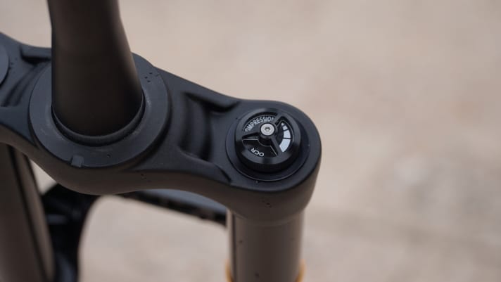   Die Druckstufe der RST Stich ist separat einstellbar.