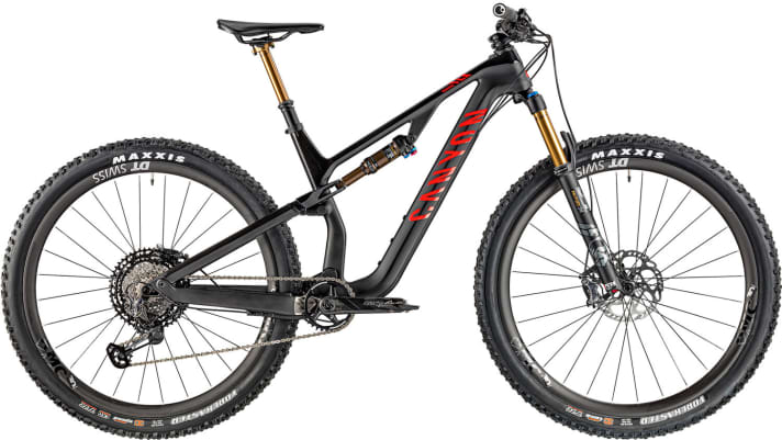   11.7 kilos light and 6000 euros expensive: The Neuron top model with the lighter SLX frame.