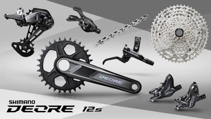 Top function at a low price. With its good ergonomics, hollow-forged crank, great gear range and powerful four-piston brakes, there is hardly any way around the Deore twelve-speed.