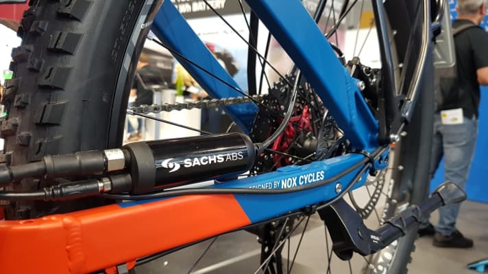   Sachs also has a ready-to-use ABS system in its programme, which will initially only be used on trekking and city bikes.