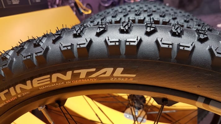   New dimensions at Continental! From 2020, the King series tyres will also be available in the Plus width of 2.8 inches.