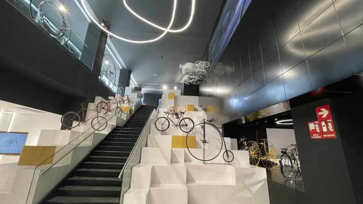 Die Besichtigung des Bici Labs ist ein Muss für Radfahrer
