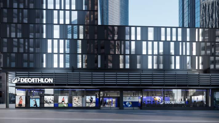It could soon look like this: There is also a Decathlon shop in a Galeria department stores'