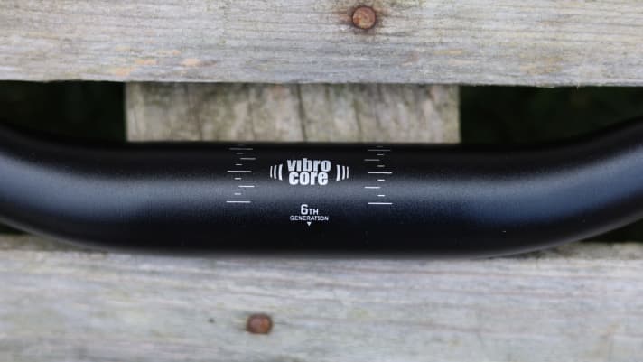 Vibrocore technology is now in its sixth generation on Spank's MTB handlebars.