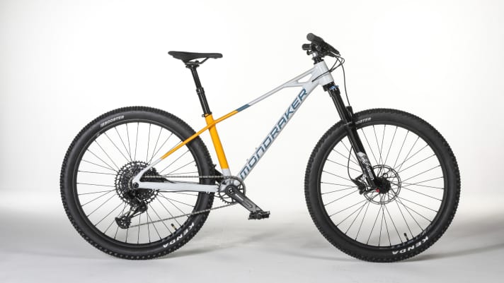 Auch das Mondraker Trick steht den Hardtails für Erwachsenen in Nichts nach.