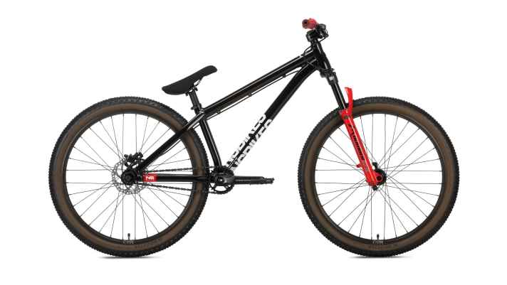 Das NS Bikes Movement 1 für 1599 Euro ist das edelste Komplettbike mit Alu-Rahmen des erfahrenen Dirtbike-Herstellers.