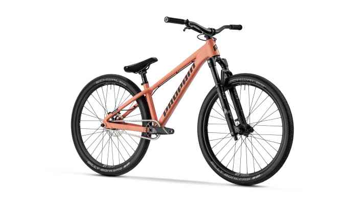 The Propain Trickshot 2 Pro comes with a high-quality Marzocchi Bomber DJ fork for 1199 euros.