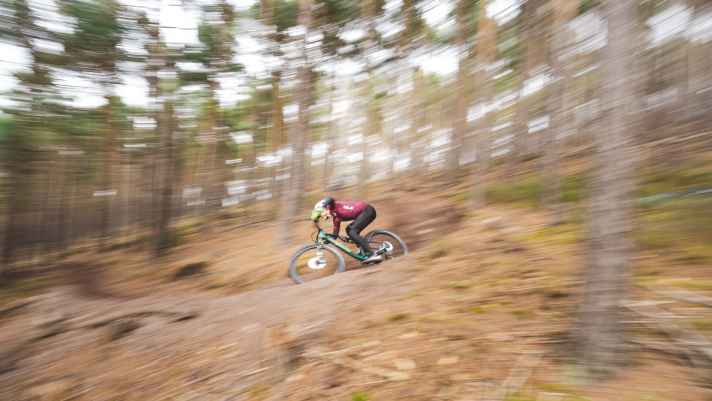 Test and photo shoot for the race bike shootout between MMR, Bulls and Megamo. Test location: Palatinate, Chruchner Trail