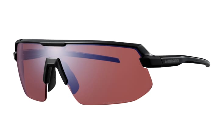 Favourable all-round model: Shimano Twinspark cycling glasses