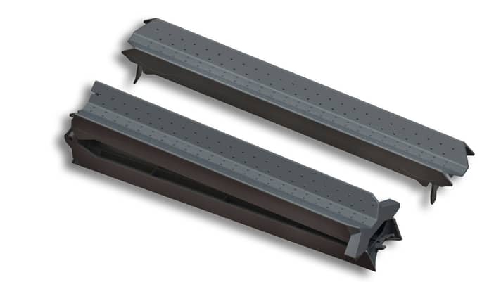 Über eine Auffahrtsschiene lassen sich selbst schwere Bikes locker verladen