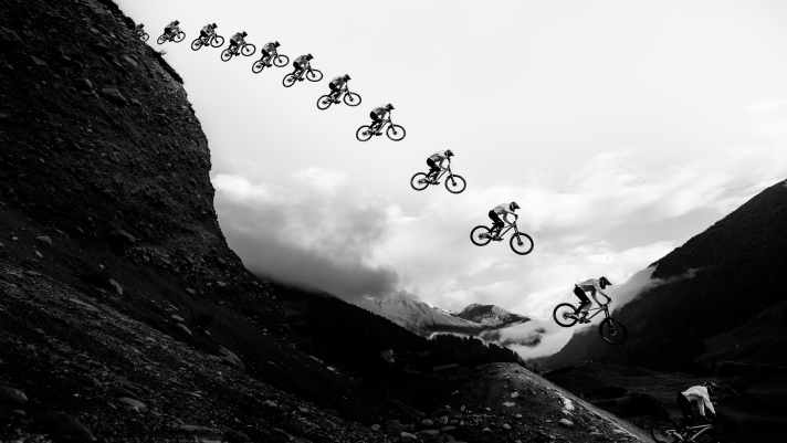 Highest drop in bike history: "I really thought I could do it".