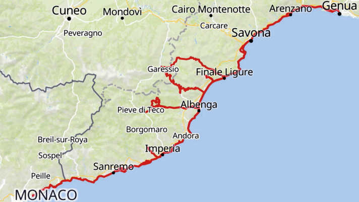 Stage tour Liguria