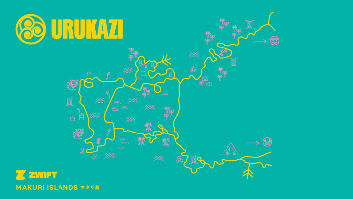 Map of the Makuri Island extension