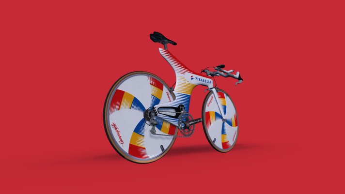 Halo bikes such as the Pinarello Espada are reserved for the dropshops' most loyal customers.