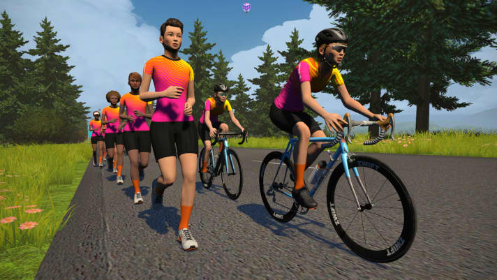 Série Women's Ride and Run