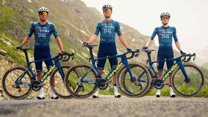 Zur Tour de France bekommen die Cervélo-Rennnaschinen von Vingegaard & Co. einen neuen Anstrich