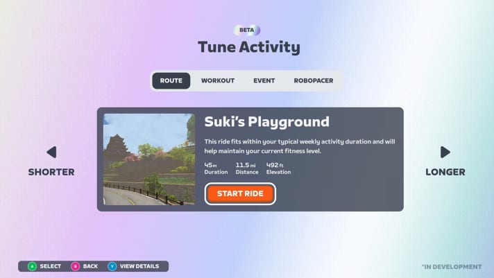 You can soon adapt your activity so that it fits in with your daily schedule.