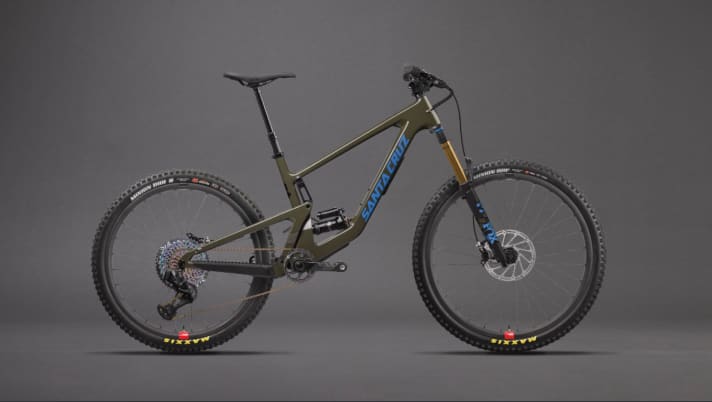   The fourth generation Santa Cruz Bronson in the 11499 euro top version.