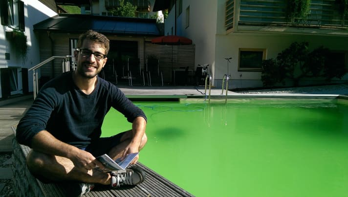   Hobby-Freerider und Tüftler Daniel Blank: „Keine Lust auf Tele-Tubby-Look“.