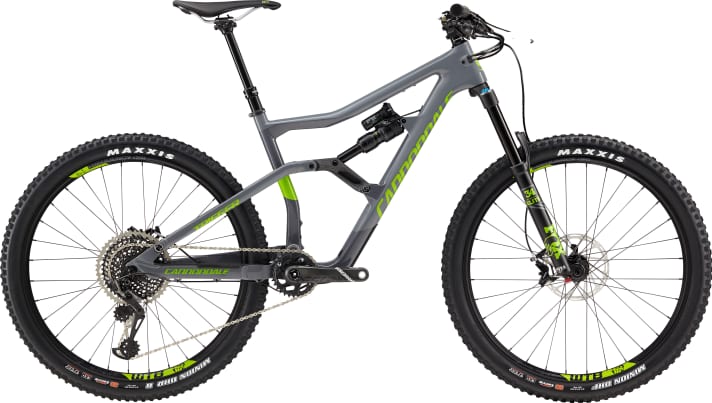   Am Cannondale Trigger 2 dämpft bereits der große Float X-Dämpfer von Fox.