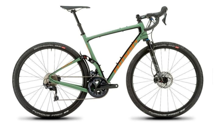   The gravel bike fully with Vario support from Niner: the MCR 9 RDO.