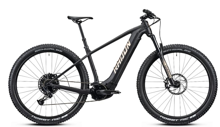 Classic e-hardtail: Radon Jealous Hybrid 9.0: Motor: Bosch Performance CX; Torque: 85 Nm ; Capacity: 750 Wh ; Weight: 24.52 kilos ; Range: approx. 2000 metres