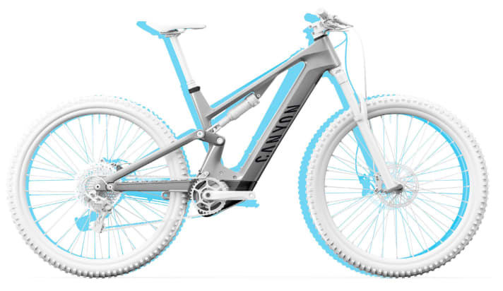 A comparison of the Neuron:On CF with its aluminium predecessor clearly shows the modernisation: longer, with a steeper seat angle and slacker head angle.