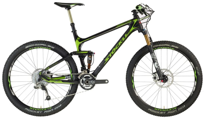   Auch das Stöckli „Morion RS Trail” besitzt einen Voll-Carbon-Rahmen mit „Flexpivot”-Hinterbau.