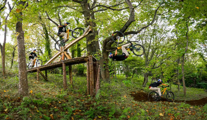 The Seesaw Frontflip in particular demanded a lot from Tomomi Nishikubo during the filming of his latest video "Ride to survive II".