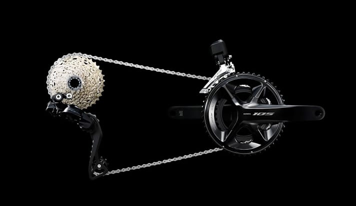 Qu'il s'agisse de 105, Ultegra ou Dura-Ace, le réglage est le même pour tous les dérailleurs Shimano Di2.